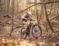 Uphill, the Neuron:On AL is a real climbing goat.