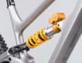 The shock: Öhlins TTX22 M. 2, 230 x 65 mm with steel spring