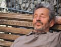 Resting on the pensioner's bench: Richard is constantly testing new add-on parts - then it's time to rest.