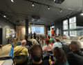 Norrona has now shown the documentary about this expedition in its Munich store. The guests at the premiere were eager to find out more and had the pair answer questions long after the film.