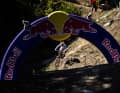 Towards the finish line at top speed: Henri Kiefer on his sensational run.