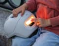 The new Unit 1 Sparky children's helmet can light up - just the way the kids want it to.