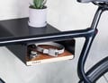 Stable and stylish: designer wall mounts such as the "S-Rack" and the "D-Rack" from Parax often play with physics. Although they look particularly light and airy, they hold the bike firmly to the wall.