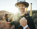 A dream comes true: Clemens Kaudela is the first Austrian to take part in the Red Bull Rampage.