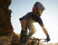 Up side Down: Kaudela's Propain Rage is fitted with a Manitou Dorado. One of the few up-side-down forks on the market.