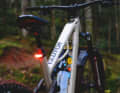 All models come with a specially developed seat clamp with integrated rear light.