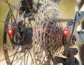 The MonkeyLink Twinlights are hidden inconspicuously in the dropouts.