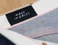 Hiut produziert die Jeans exklusiv in Wales für Rapha.