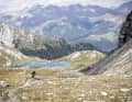 Piz Umbrail-Trail: Anflug auf den Infinity-See Lei da Rims.