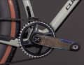 40er Force-Kurbel inklusive integriertem Powermeter.