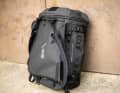 The rucksack’s shoulder straps are detachable.