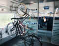 Bike transport by train