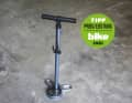 Decathlon again, you could almost say. But hey, the 900 floor pump delivers a really solid pumping performance for just under 30 euros.