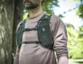 The straps are made of lightweight mesh and have large storage compartments