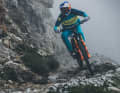 Gee wählte das neu erschienene 170-mm-Enduro aus seinem eigenen Bike-Label