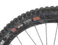 Auch am Hinterrad kommt ein Maxxis Assegai zum Einsatz.