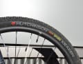 The Hutchinson Kraken are not the lightest tyres on the XC circuit, but they have good grip, even on wet surfaces.