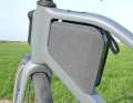 The bike is designed around the removable battery.