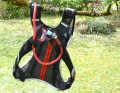 It is small, lightweight and sits very securely on the back thanks to the harness system.
