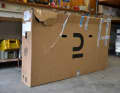 This is how the Rockrider Race 9000 arrives. Somehow the box looks at us...