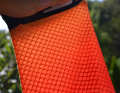The fabric offers SPF 50 sun protection, but is very breathable.