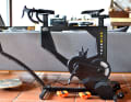 The Truebike is the all-inclusive indoor trainer, so to speak. It is a smart trainer, with bike and monitor in one.