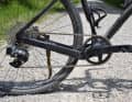 The Rocky gravel bike is fitted with a Sram Rival XPLR AXS drivetrain.