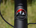 For connoisseurs: The Canadian label in relief is emblazoned boldly on the head tube.