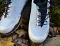 Weiße Schuhe sind empfindlich, das gilt auch für die Fizik.