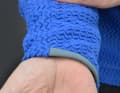 The underside of the cuffs is additionally sewn with elasticated fabric.