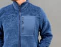 Thick, shaggy fleece - the Norrøna warm3 Jacket keeps you extremely warm.