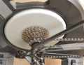 But beware: This is not an MTB cassette, it only has a maximum of 28 teeth. This makes it unusually hard on the mountain.