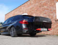 Uebler - known for its rear carriers - now also offers a transport box.