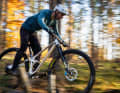 Already rolling: The Actofive Trail-Fully with 32 inches.