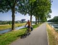 Die UNESCO-Radroute führt Radtouristen  zu den Kultur- und Naturschätzen Südbelgiens.
