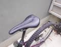Comfort zone: The large recess in the centre noticeably relieves problem areas - even after hours in the saddle.