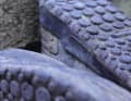 The first signs of wear after a year of continuous use, but the shoe lasts longer than many of its competitors.