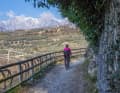 ... even though it was still pretty cold on Lake Garda in February.