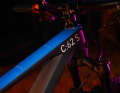 The material abbreviation C:62 stands for high-end fibres with 62 percent carbon content and is emblazoned on the top tube like a business card.