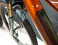 The Compact Tube 400 can be removed from the top of the down tube of the Scarp SX.