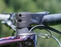 At the cutting edge: All cables and lines of the control centre run through the headset directly into the inside of the frame.
