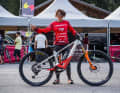 Fast duo: Flo Espiñeira was the overall winner of the EDR-E, the newly created E-Enduro series in the UCI World Cup, on her Orbea Wild race enduro bike.
