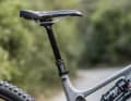 The X-Fusion Manic telescopic seatpost offers a 200 millimetre adjustment range - plenty!