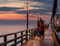 Mandatory stop on the tour in Fischland-Darß-Zingst: the famous pier in Zingst