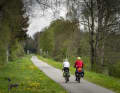 The route leads either along small roads with little traffic or along the so-called RAVeL, which stands for "Réseau Autonome de Voies Lentes" and translates as "autonomous network for slow-moving traffic".