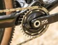 The power meter integrated in the crank provides the basis for data-based training - a must for a race bike in this class.
