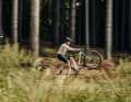 The long reach and 430 millimetre short chainstays of the Rose PDQ are designed to ensure great riding fun.