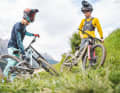 Sooooo much traction and grip. Dimi shows us why. The new high-pivot rear triangle of the Canyon Sender.