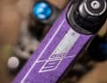 The top of Merida's hardtail line-up comes with a special paint job but without a steering stop limiter.