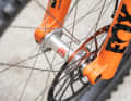 Standard with leeway: The axle dimensions remain at 15 x 110 millimetres Boost - solid, tried and tested, and compatible with what is state of the art in the trail sector.
